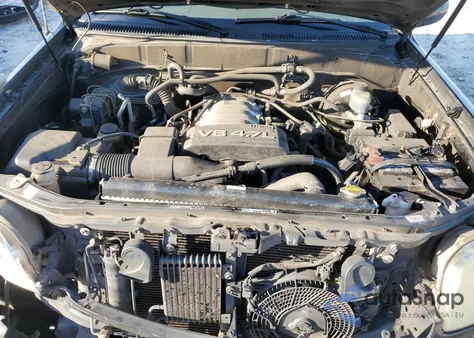 2004 Toyota Sequoia Limited from USA, damaged, VIN 5TDZT38A54S217382